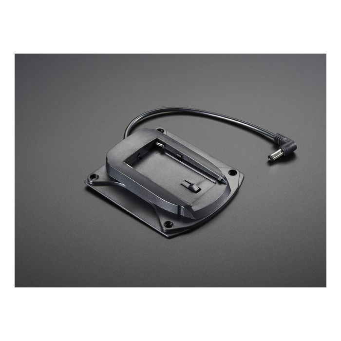 Camcorder Battery Holder/Adapter for Sony NP-F750 w/ DC Jack