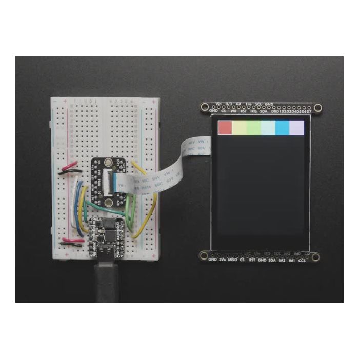 2.8" TFT LCD with Cap Touch Breakout Board w/MicroSD Socket