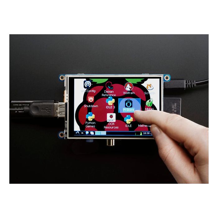 PiTFT - Assembled 480x320 3.5" TFT+Touchscreen for Raspberry Pi