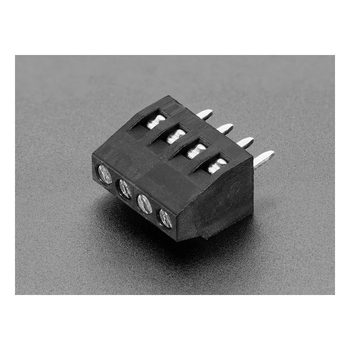 2.54mm/0.1" Pitch Terminal Block - 4-pin