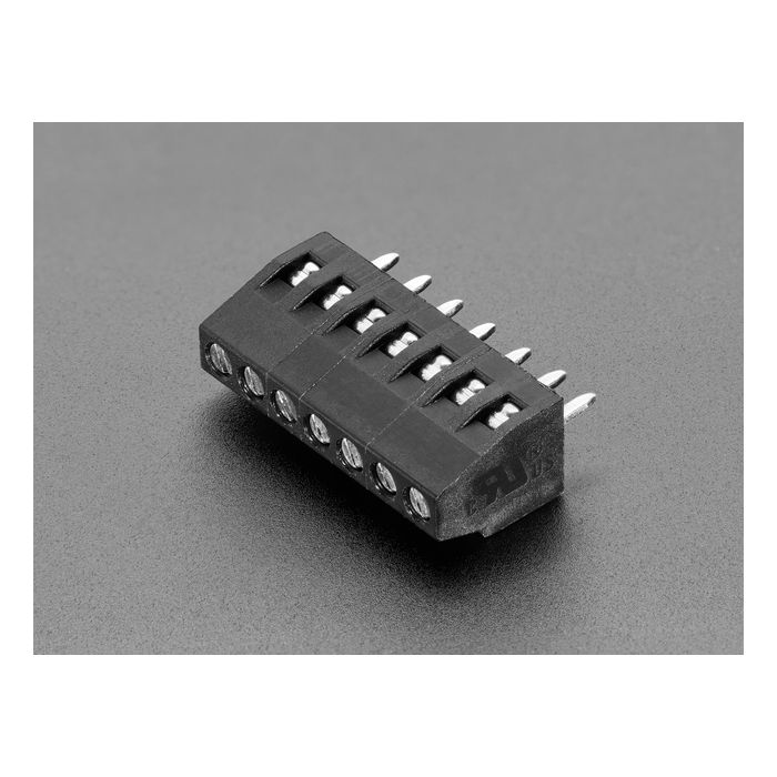 2.54mm/0.1" Pitch Terminal Block - 7-pin