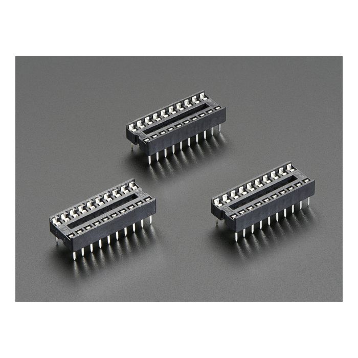 IC Socket - for 20-pin 0.3" Chips - Pack of 3