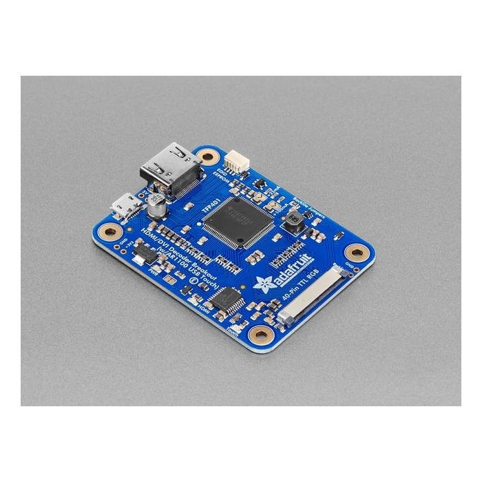 TFP401 HDMI/DVI Decoder to 40-Pin TTL Breakout - With Touch