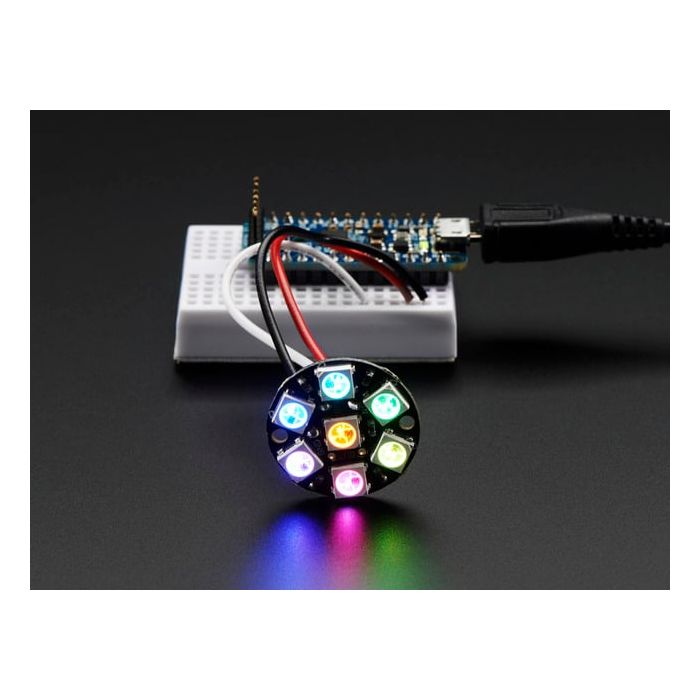 NeoPixel Jewel - 7 x 5050 RGB LED with Integrated Drivers