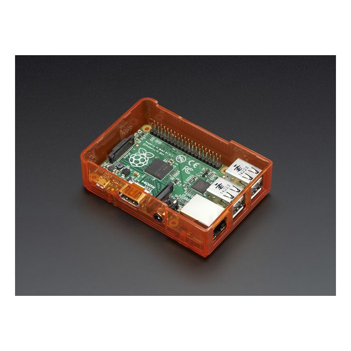 Pi Model B+ / Pi 2 / Pi 3 Case Base - Orange