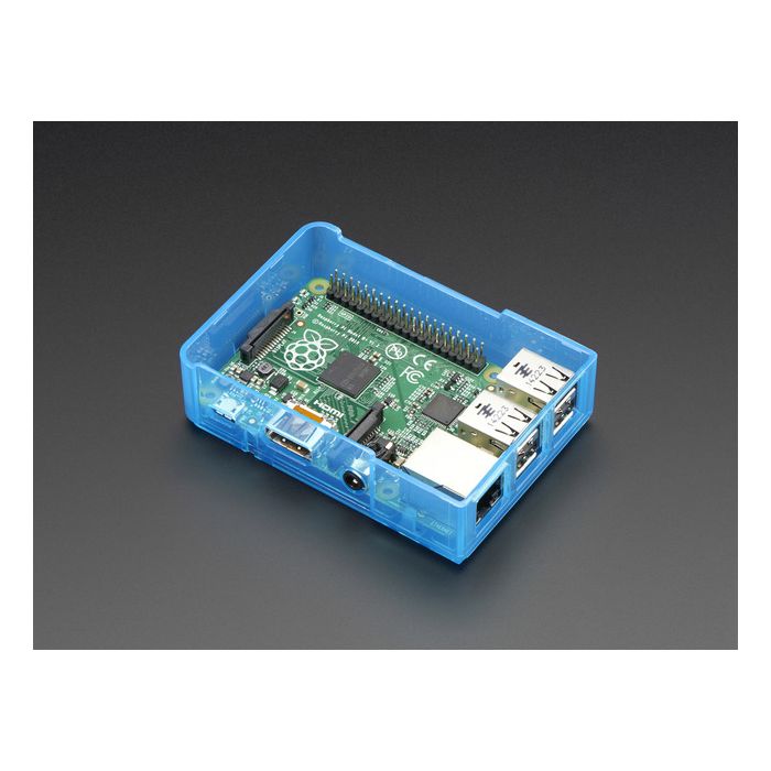 Pi Model B+ / Pi 2 / Pi 3 Case Base - Blue