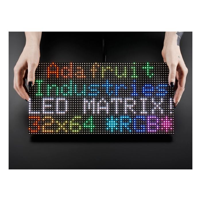 64x32 RGB LED Matrix - 6mm pitch
