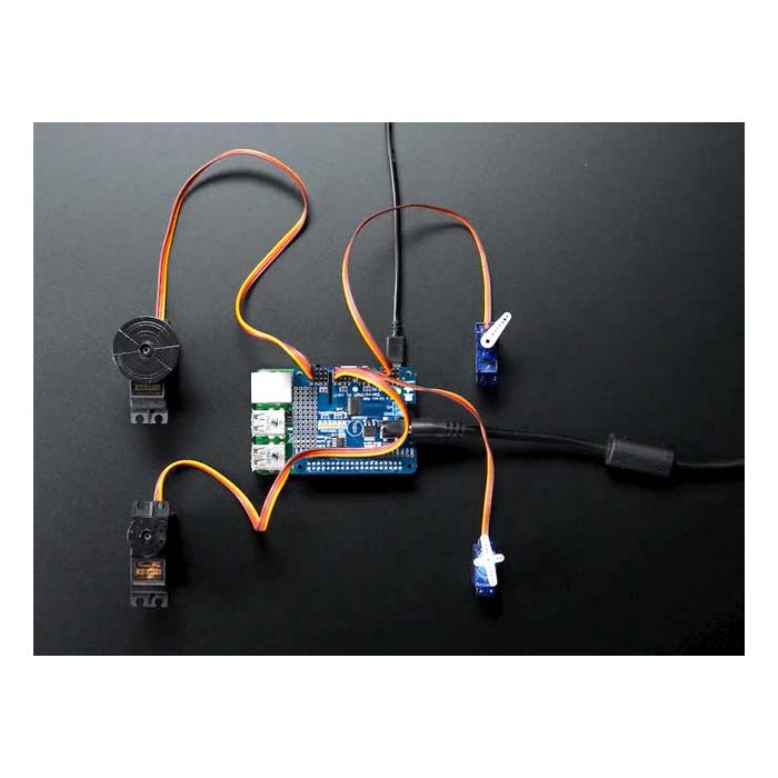 Adafruit 16-Channel PWM / Servo HAT for Raspberry Pi - Mini Kit