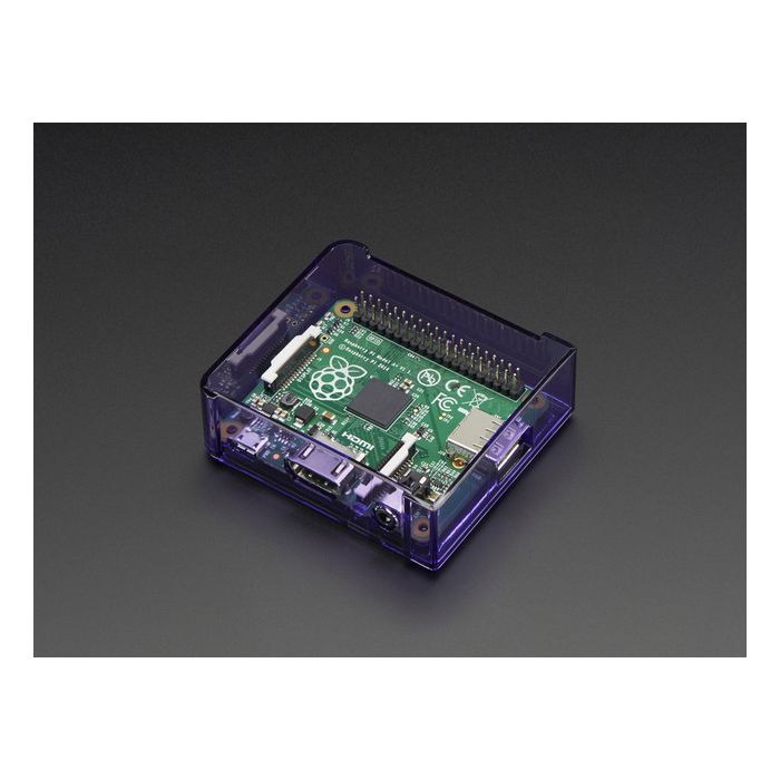 Pi Model A+ Case Base - Purple