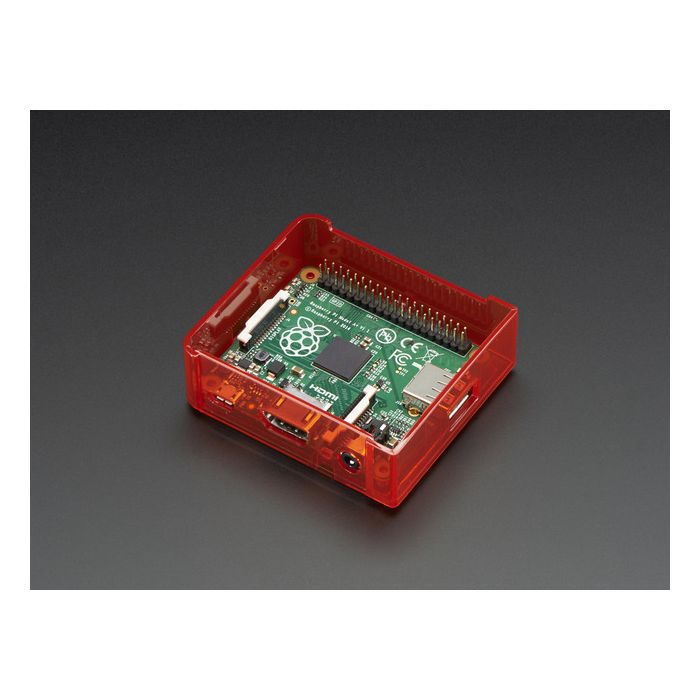 Pi Model A+ Case Base - Red