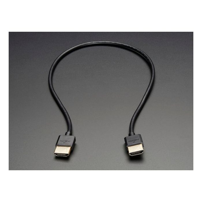 Slim HDMI Cable - 450mm / 1.5 feet long
