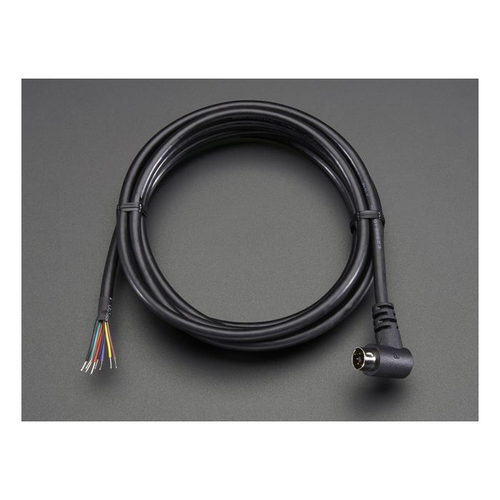 Mini-DIN Connector Cable for iRobot Create 2 - 7 Pins - 6 feet
