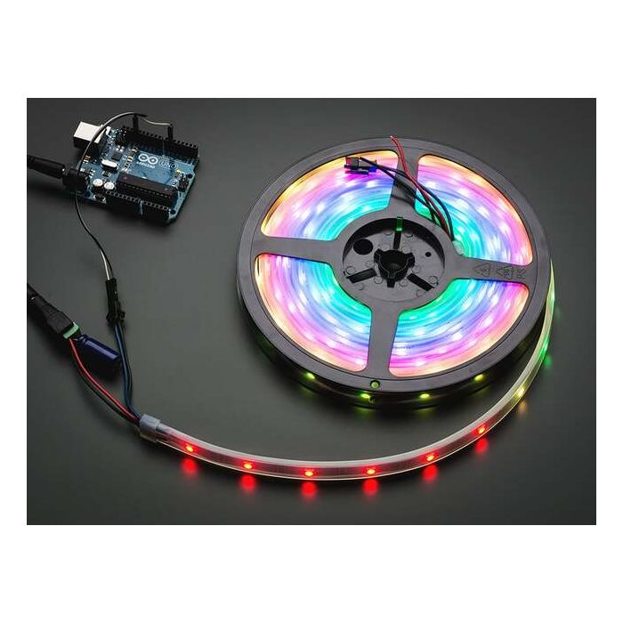 Adafruit NeoPixel Digital RGB LED Strip - White 30 LED 2m
