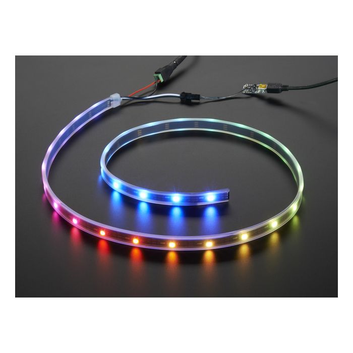Adafruit NeoPixel LED Strip Starter Pack - 30 LED meter - Black