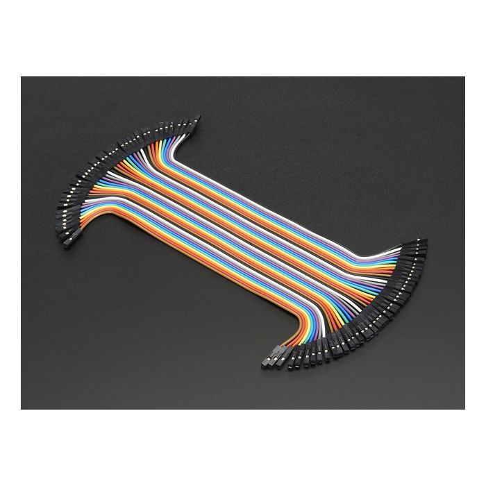 Premium Female/Female Jumper Wires - 40 x 6"