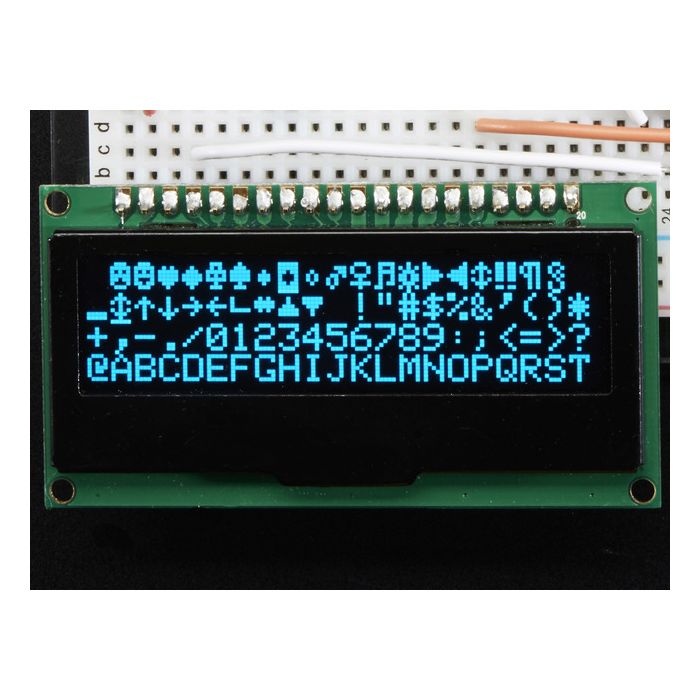 Monochrome 2.3" 128x32 OLED Graphic Display Module Kit