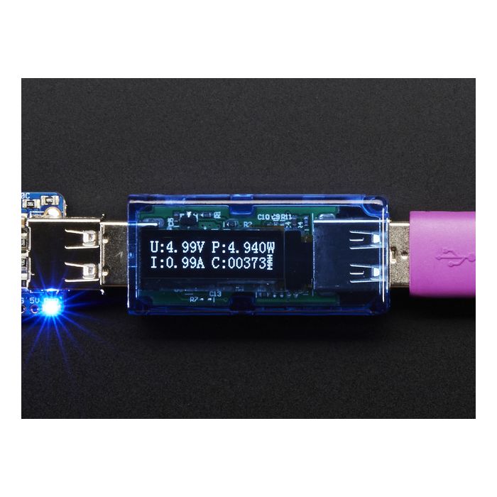 USB Voltage Meter with OLED Display