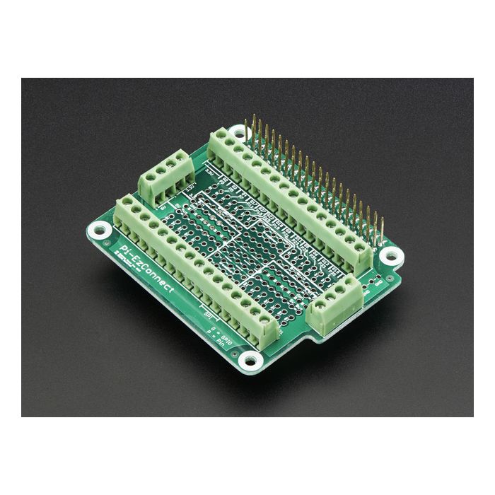 Pi-EzConnect Terminal Block Breakout HAT