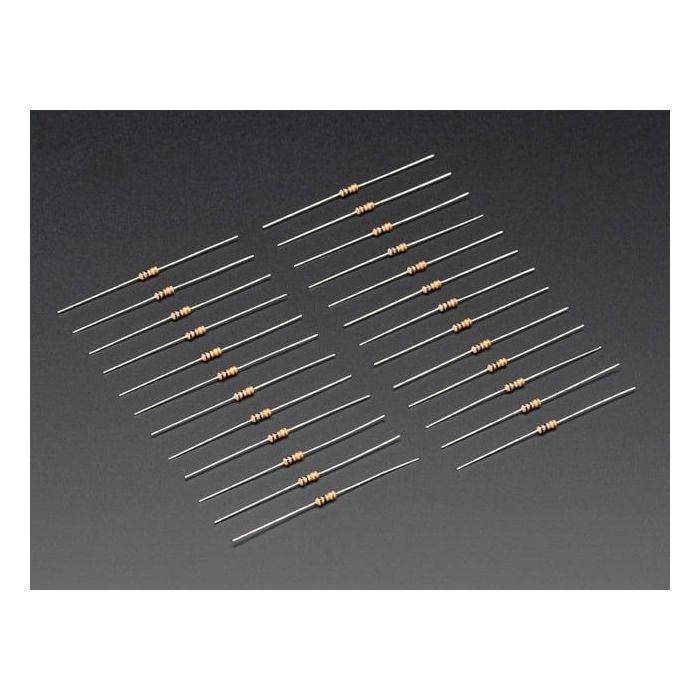 Through-Hole Resistors - 10K ohm 5% 1/4W - Pack of 25