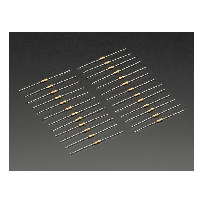 Through-Hole Resistors - 47K ohm 5% 1/4W - Pack of 25