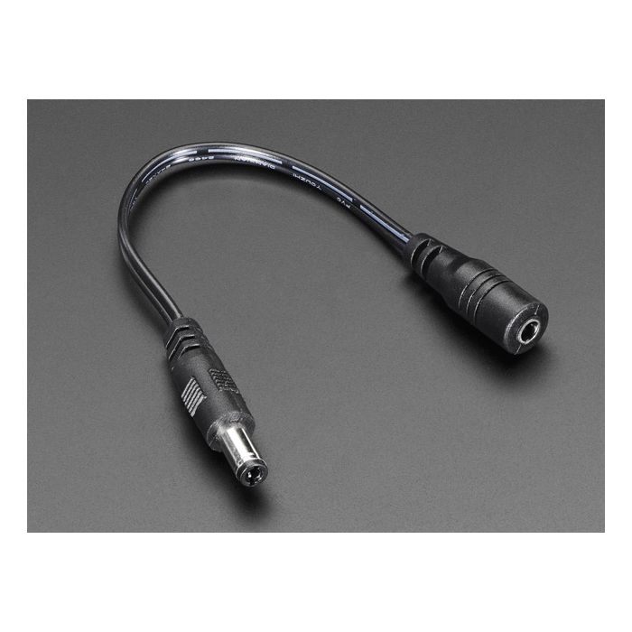3.8 / 1.3mm or 3.5 / 1.1mm to 5.5 / 2.1mm DC Jack Adapter Cable