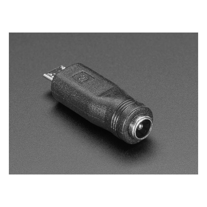 MicroUSB to 5.5/2.1mm DC Barrel Jack Adapter