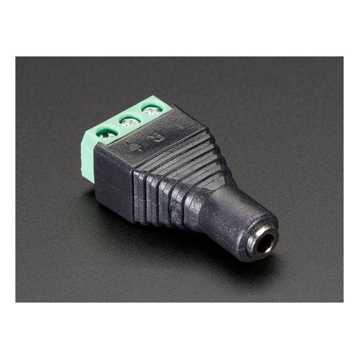 3.5mm (1/8") Stereo Audio Jack Terminal Block