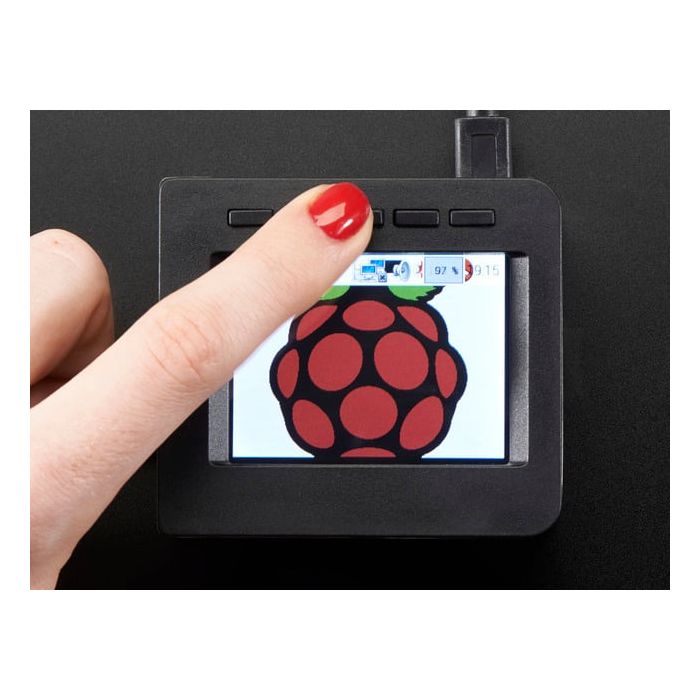 Faceplate and Buttons Pack for 2.4" PiTFT HAT - Raspberry Pi A+