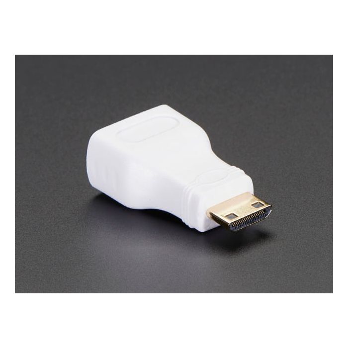 Mini HDMI Plug to Standard HDMI Jack Adapter