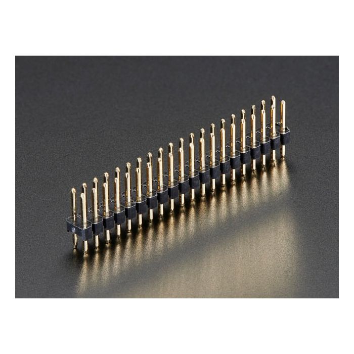 Break-away 0.1" 2x20-pin Strip Dual Male Header
