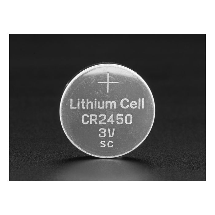 CR2450 Lithium Coin Cell Battery