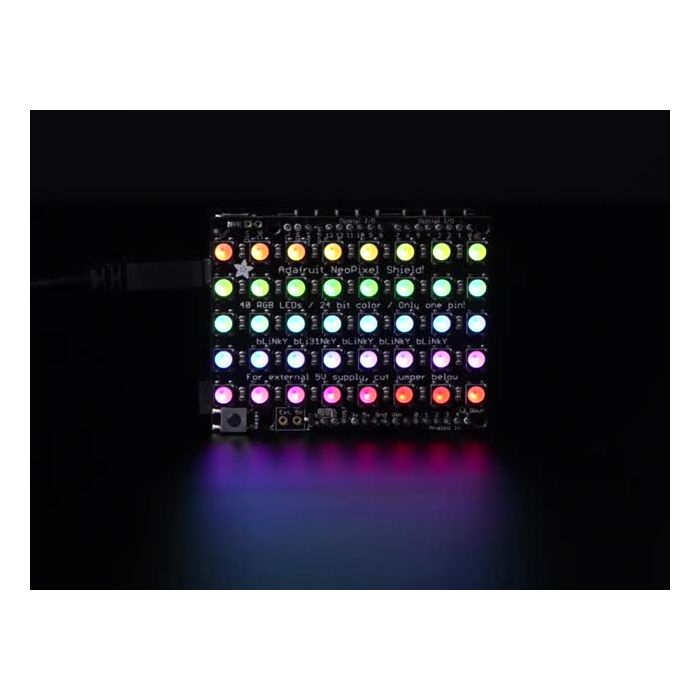 Adafruit NeoPixel Shield - 40 RGBW - Natural White