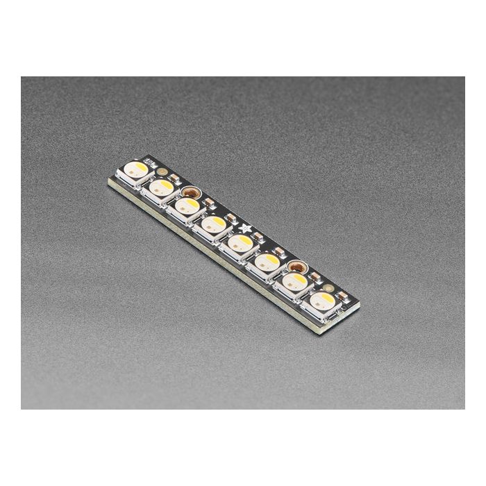 NeoPixel Stick - 8 x 5050 RGBW LEDs - Natural White - ~4500K