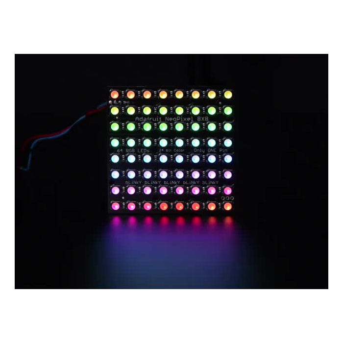 Adafruit NeoPixel NeoMatrix - 64 RGBW - Warm White