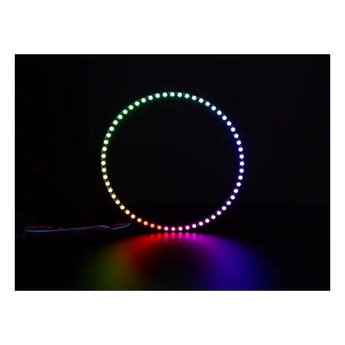 NeoPixel 1/4 60 Ring - 5050 RGBW LED w/ Integrated Drivers