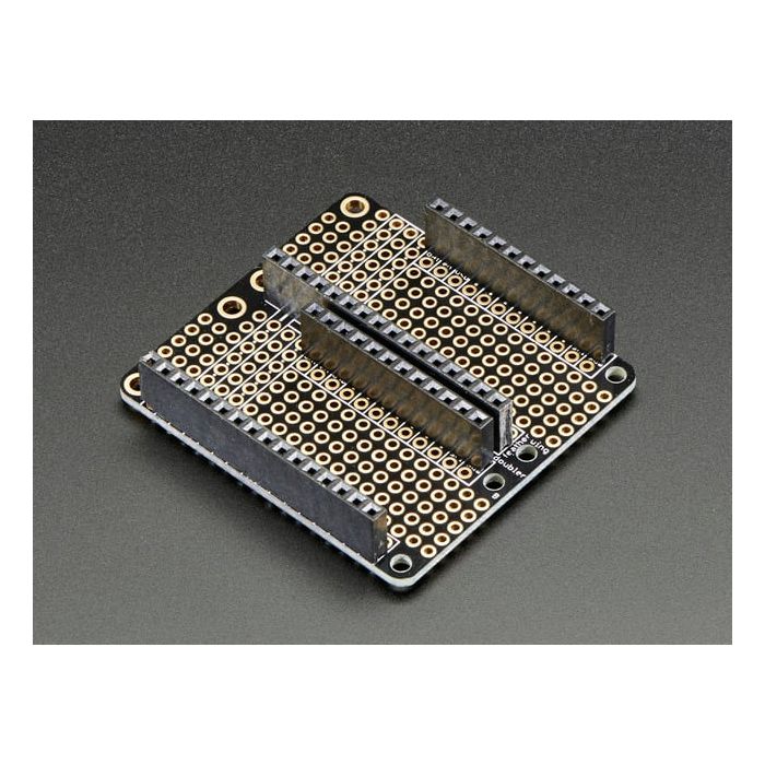 FeatherWing Doubler - Prototyping Add-on For All Feather Boards