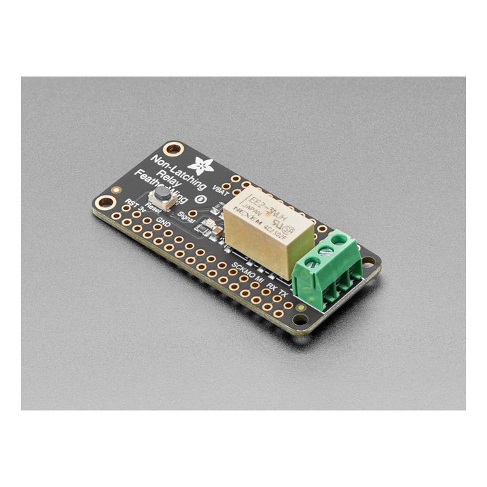 Adafruit Non-Latching Mini Relay FeatherWing