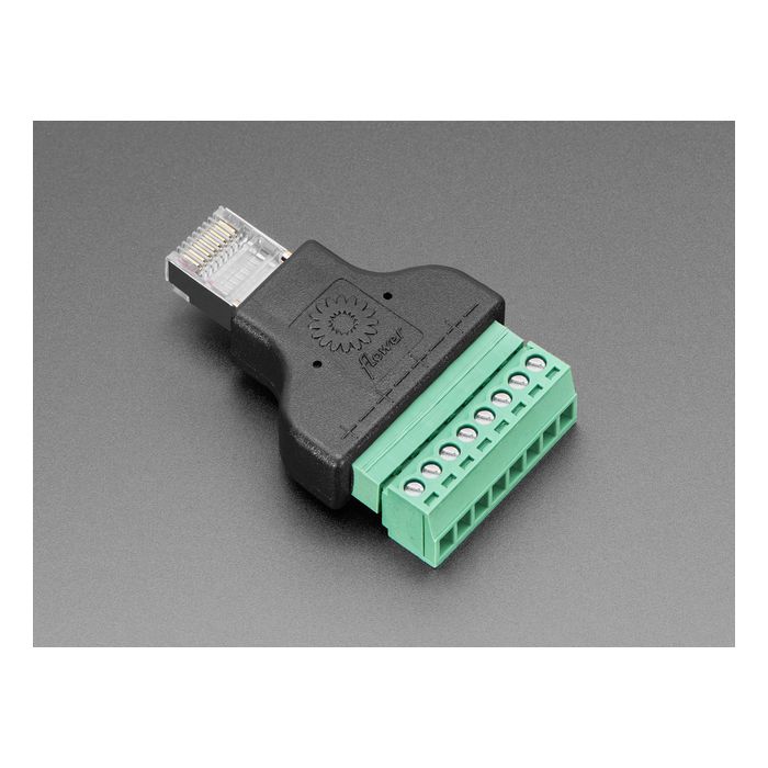 Ethernet RJ45 Male Plug Terminal Block