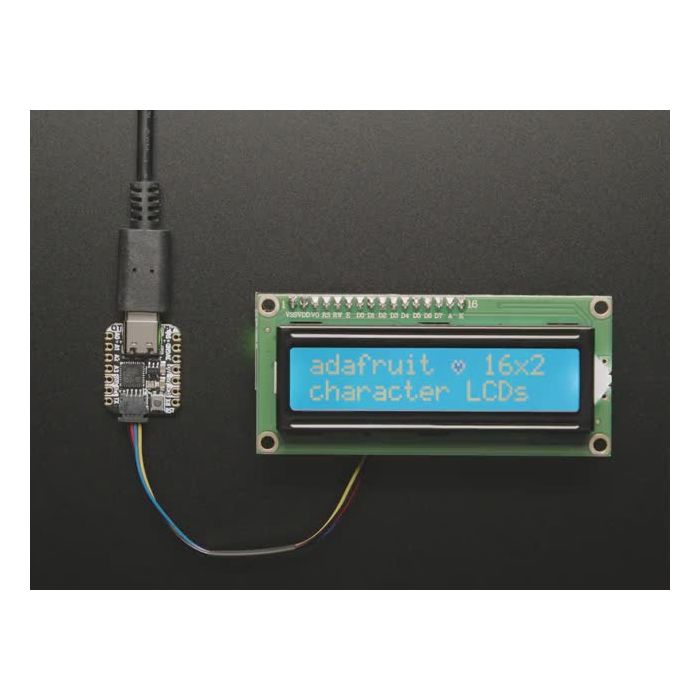 i2c / SPI character LCD backpack - STEMMA QT / Qwiic