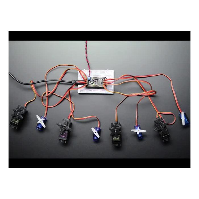 8-Channel PWM or Servo FeatherWing Add-on For All Feather Boards