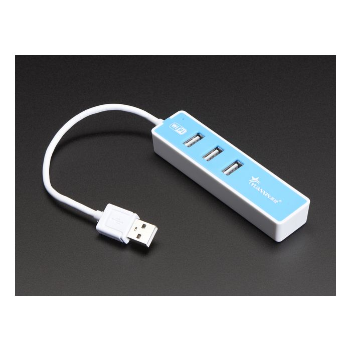 USB 2.0 WiFi Hub with 3 USB Ports