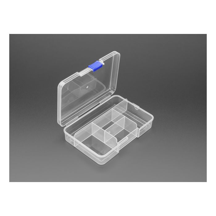 Latching 5-Compartment Storage Box