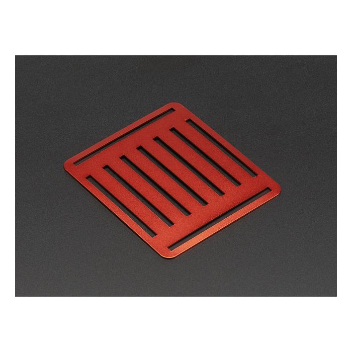 Top Metal Plate for a Mini Robot Rover Chassis