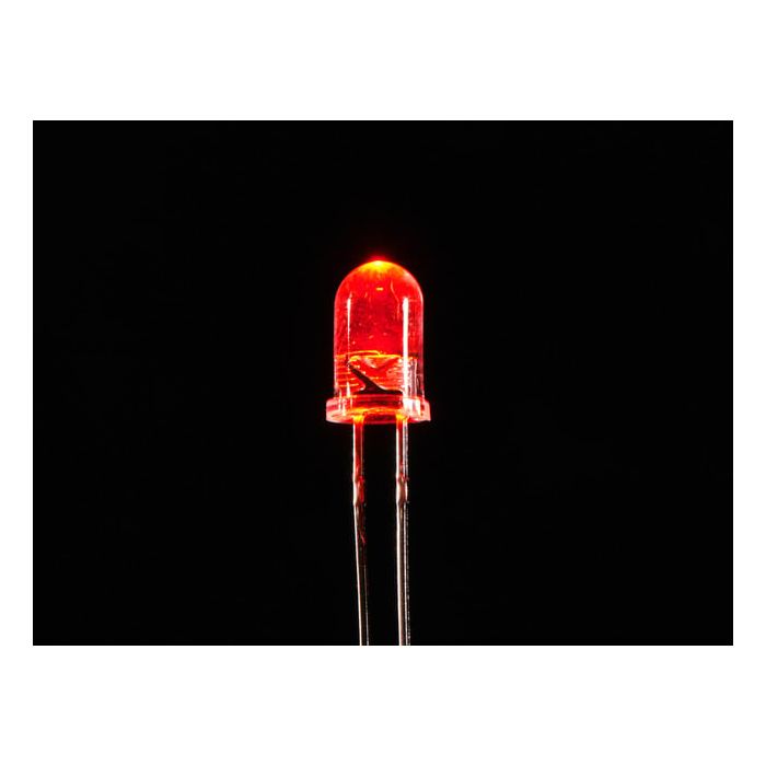 Super Bright Red 5mm LED (25 pack)