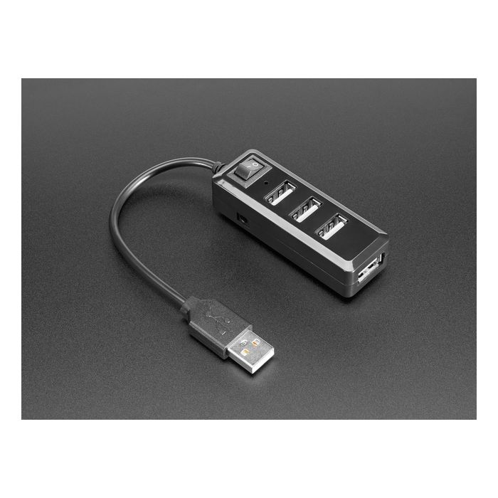 USB Mini Hub with Power Switch