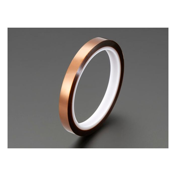 High Temperature Polyimide Tape - 1cm wide x 33 meter roll