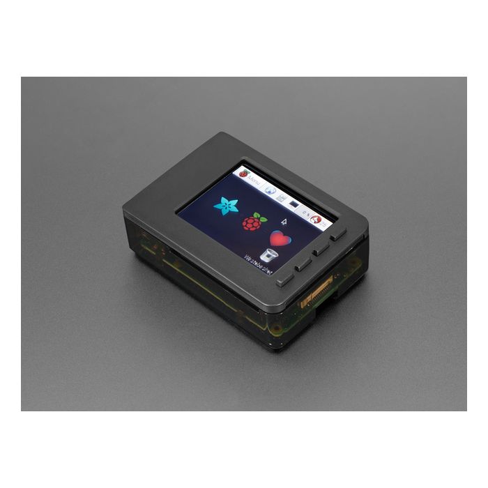Pi Model B+ / Pi 2 / Pi 3 - Case Base and Faceplate Pack - Black