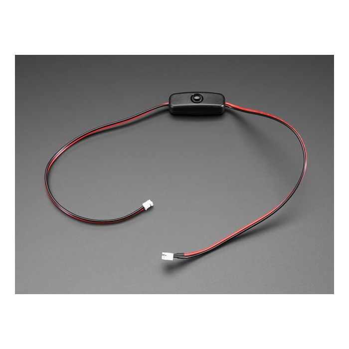 JST 2-pin Extension Cable with On/Off Switch - JST PH2