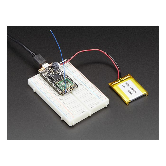 Adafruit Feather 32u4 RFM69HCW Packet Radio - 868 or 915 MHz