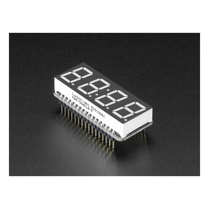 Adafruit 0.56" 4-Digit 7-Segment FeatherWing Display - Red